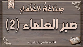 درس 29 | صبر العلماء ج2 | سلسلة صناعة العلماء | راغب السرجاني image