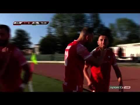 UEFA Champions League. B. Ibraimi goal (Struga 1:0 Zalgiris)