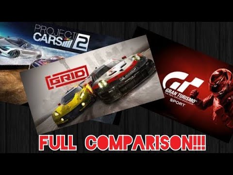 Grid 2019 VS project Cars 2 VS Gran Turismo Sport Comparison [Ford GT] Redbull Ring 5 Laps Dry PS4!!