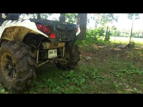 2016 Polaris Sportsman 850 with a Big Gun ECO slip on!