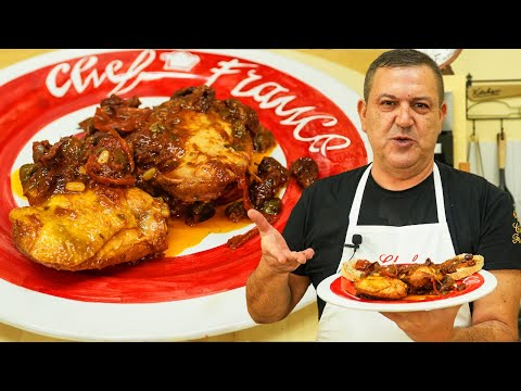 POLLO alla MEDITERRANEA - La Ricetta FACILE e GUSTOSA