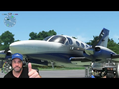 FLYSIMWARE C414AW CHANCELLOR UPDATE SECOND LOOK #msfs