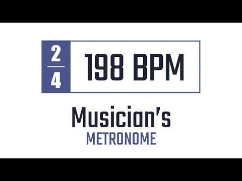 198 BPM - 2/4 - Metronome