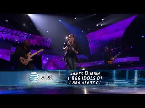 James Durbin - Don't Stop Believin' (1st Song) - Top 4 - American Idol 2011 - 05/11/11