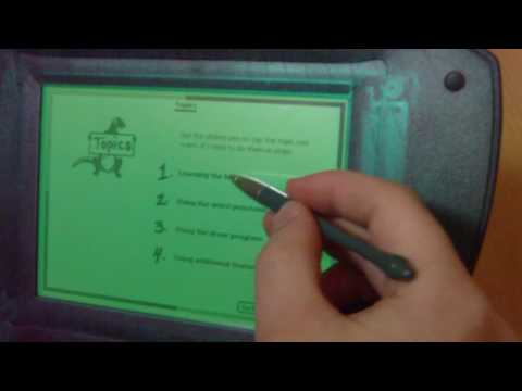 Apple eMate 300 - Apple Newton in action