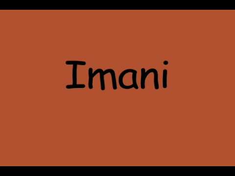 Imani song with lyrics