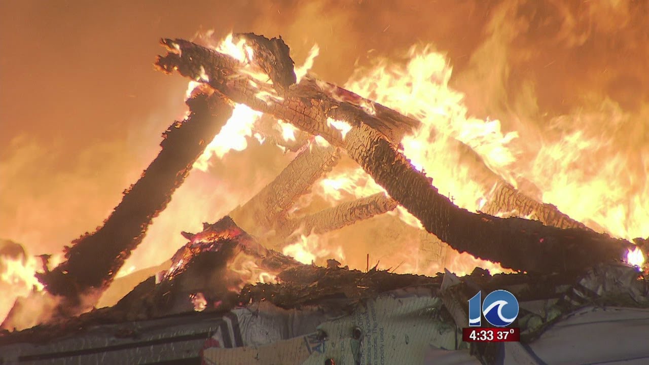Old restaurant damaged by arson on Eastern Shore