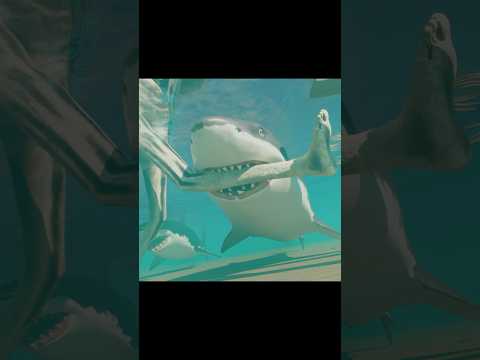 The sharks attacked Zookeeper! #shark #zoonomaly #catnap #dogday