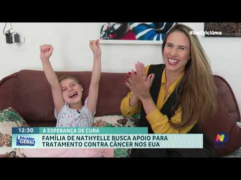 Luta contra o câncer marca história de menina e família