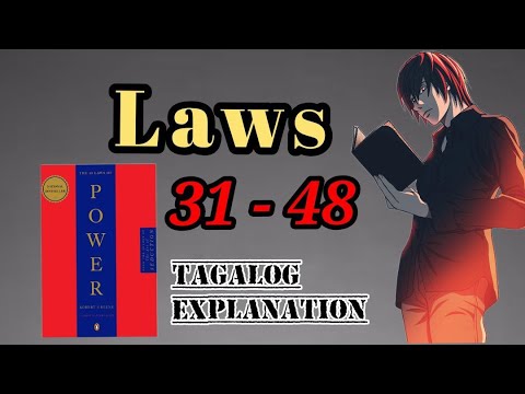 48 Laws of Power (31–48) | Dark Psychology Secrets + Next: Laws of Human Nature