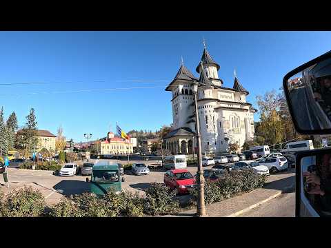 Truck Vlog - Romania (Bucovina). Road to Suceava City via Rodna Mountains.