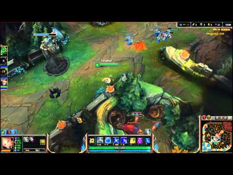 AP Ezreal and Lux Bot URF (what a man) [no commentary]
