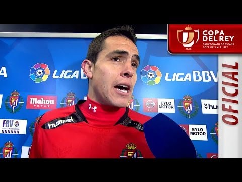 Entrevista a Jaime Jiménez tras el Real Valladolid (0-0) Rayo Vallecano - HD