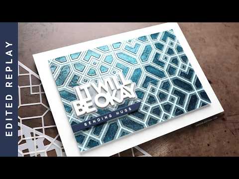 EDITED REPLAY - Layered Paste with Stencils