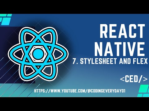 React Native Tutorial 7 Stylesheet And Flex