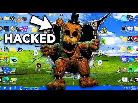FNAF BUT FREDDY HACKS MY PC