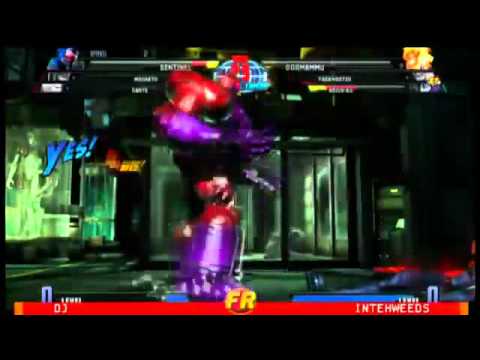 DMG Atrocity vs Intehweeds - MvC3 Ranbat 1.2 - 3/1/2011