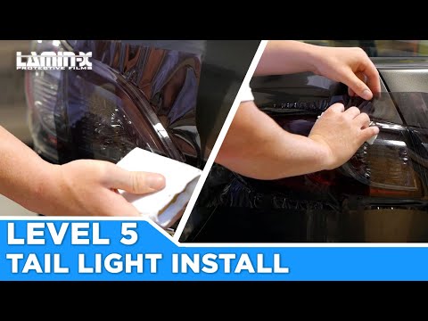Lamin-x Universal Sheet Level 5  : Tail Light Installation