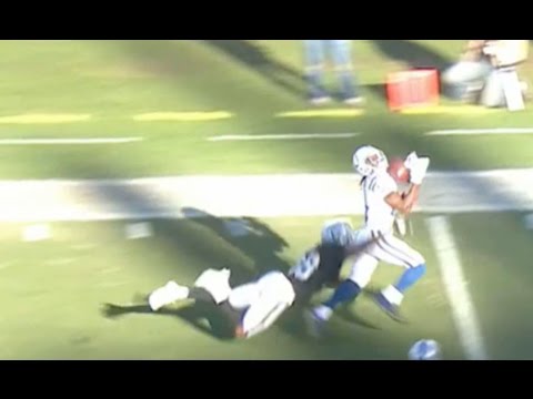 Andrew Luck Beautiful Deep Pass to T.Y. Hilton || Week 16 Colts at Raiders