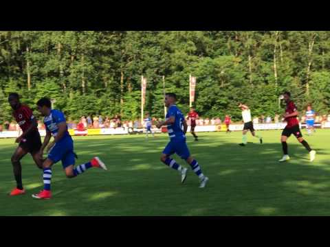 De 1-0 van Erik Bakker  PEC Zwolle - Gençlerbirliği SK