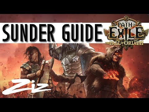 Path of Exile 3.0 Guide - Sunder Berserker Marauder - Strong and flexible!