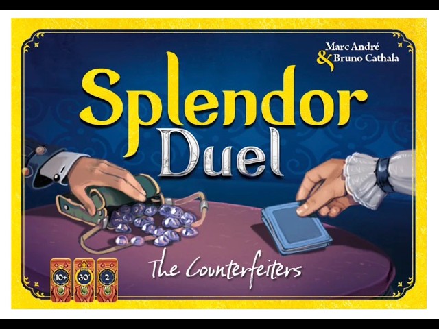 Vídeo relacionado con Asmodee Splendor Duel: Los Falsificadores, Expansión del Juego de Mesa de Estrategia para 2 Jugadores con Nuevas Cartas y Fichas, A Partir de 10 Años, 30 Minutos, Español