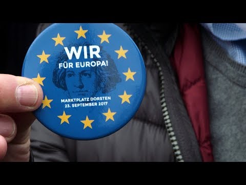 Flashmob Dorsten: Wir für Europa (offizielles Video)
