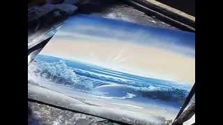 preview picture of video 'Mexican street artist using spray paint - AMAZING.'