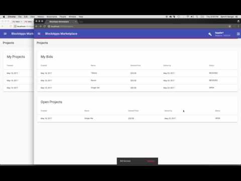 BlockApps Business Application - Supply Chain