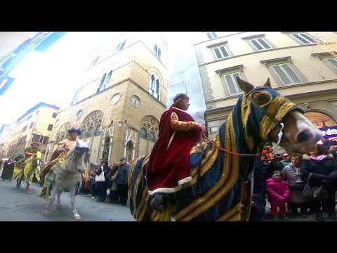 "La cavalcata dei Magi"..Firenze 2018