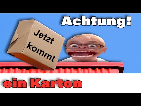 Achtung, jetzt kommt ein Karton! 📦