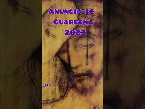 Anuncio de cuaresma 2023 thumbnail