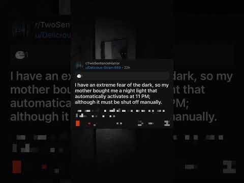 R/ Two Sentence Horror