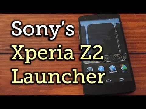 Get the All New Sony Xperia Z2 Launcher on Your Nexus 5 [How-To]