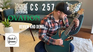 Video thumbnail for Ovation CS 257 Acoustic | Electric Player's Acoustic | Review and Demo by Rock and Groove