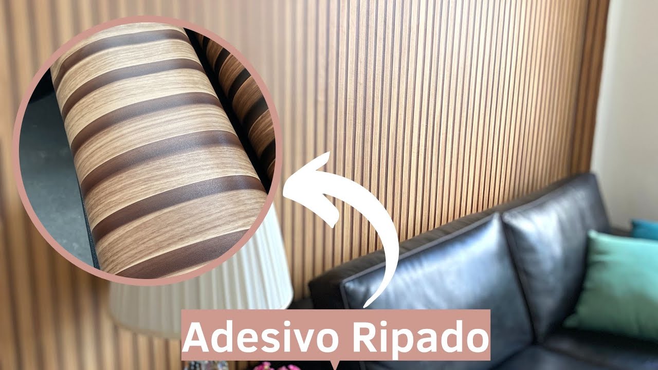 Watch Now Adesivo ripado na parede passo a passo | Luan Dourado Adesivo ripado na parede passo a passo | Luan Dourado
