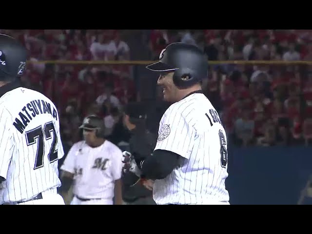 【3回裏】マリーンズ・井口 貴重なタイムリーでリード広げる!! 2016/6/2 M-C