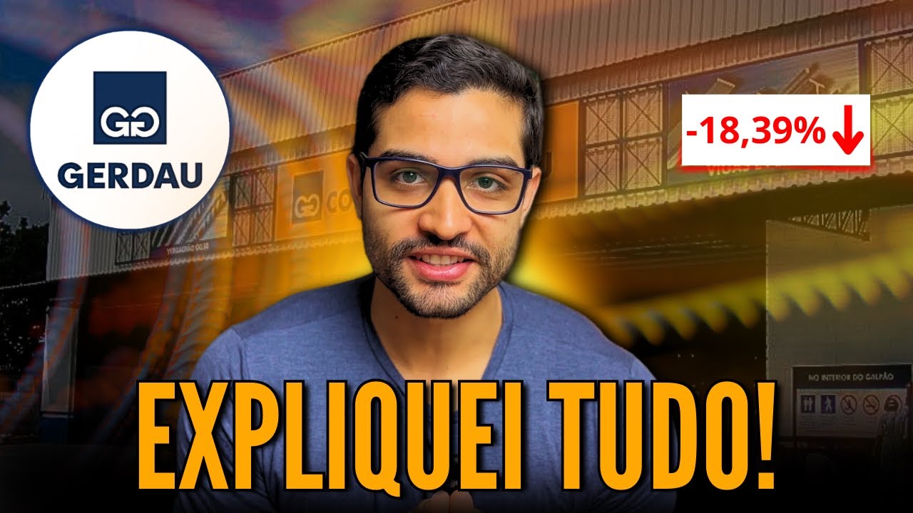 Por que a Gerdau está caindo tanto? Cilada ou Oportunidade? GGBR4 ou GOAU4? Gerdau para dividendos?