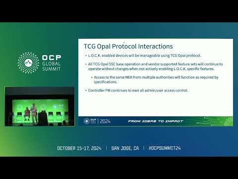 Storage Security Caliptra and LOCK