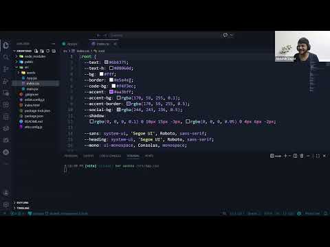 Full Stack Web Development with Python, Django, React & AI demo class