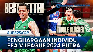 Dio Zulfikri dan Hendra Kurniawan Raih Penghargaan di SEA V League 2024 meski Tahta Digeser Thailand