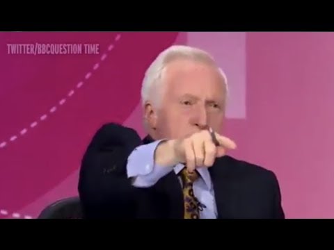 David Dimbleby Ditty - I think you ought to leave, you know - Question Time !