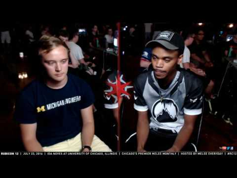 Rubicon 12 - Glacial | KJH (Fox) vs. Yoyo (Luigi) - SSBM - Top 8, Losers Eighths