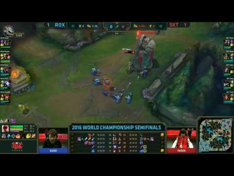 ROX vs SKT | World Championship 2016 | Semifinals | BO5 | 3.