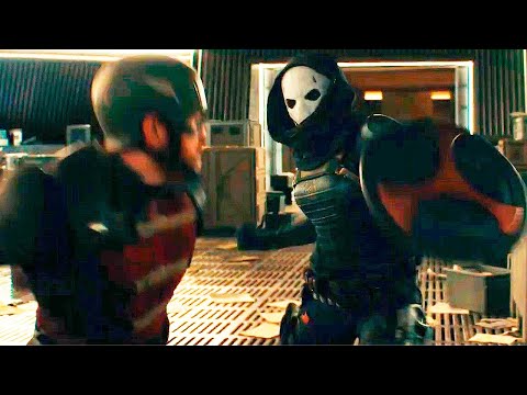 John Walker vs Taskmaster vs Ghost - Fight Scene - Thunderbolts* (2025) Movie Clip HD