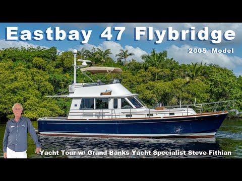 Grand Banks 47 Eastbay FB video