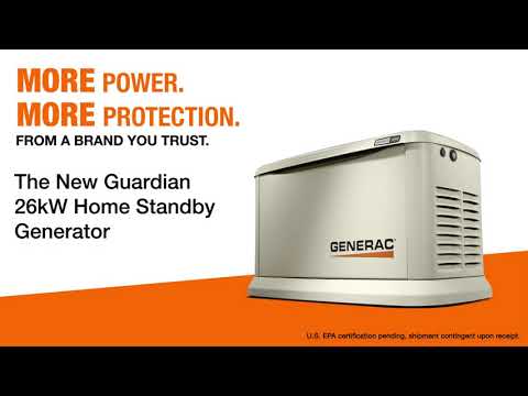 Generac 26kW Guardian Series Home Standby Generator 
