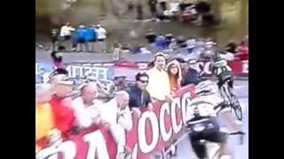 Giro d'Italia 25-05-2014 15^ tappa Fabio Aru agli ultimi 800 metri dall'arrivo VIDEO 4
