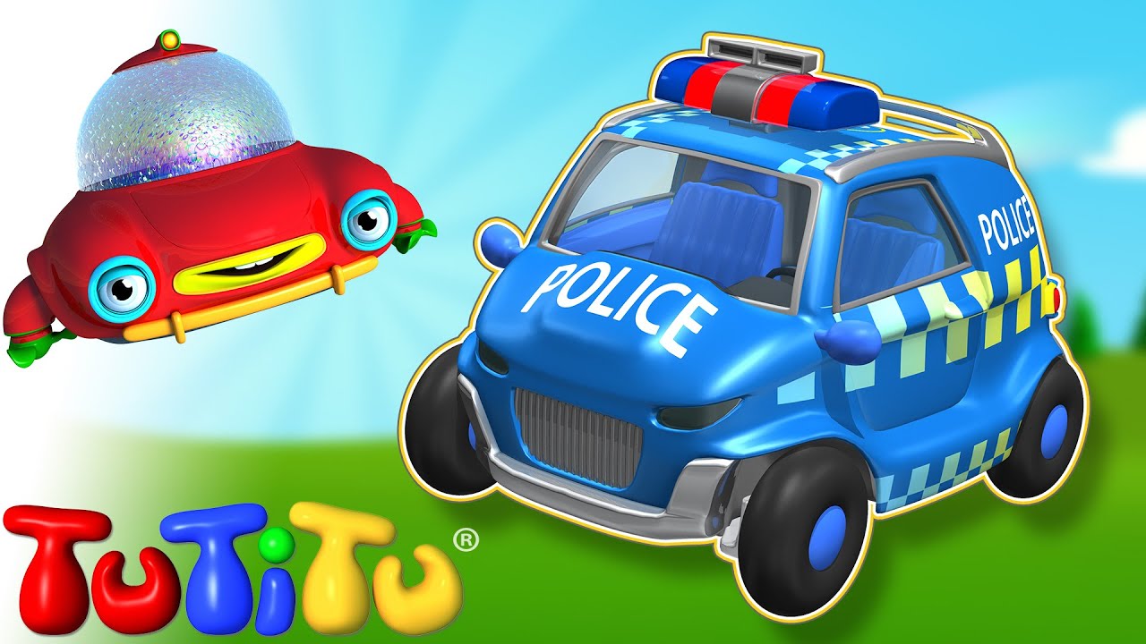 🎁 TuTiTuがつくる パトカー 🌟 たのしい知育あそび 🤩