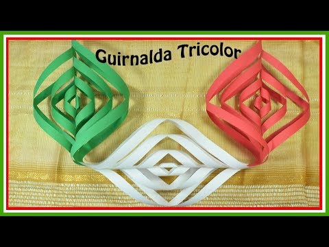 Guirnalda de papel económica para fiestas patrias - El mundo de MyG